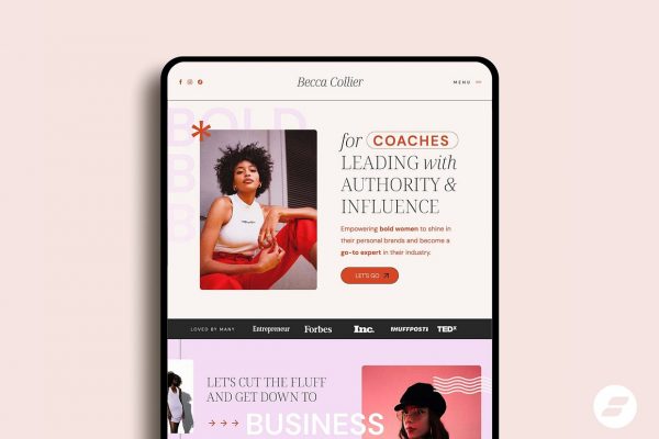 Website Template - Becca