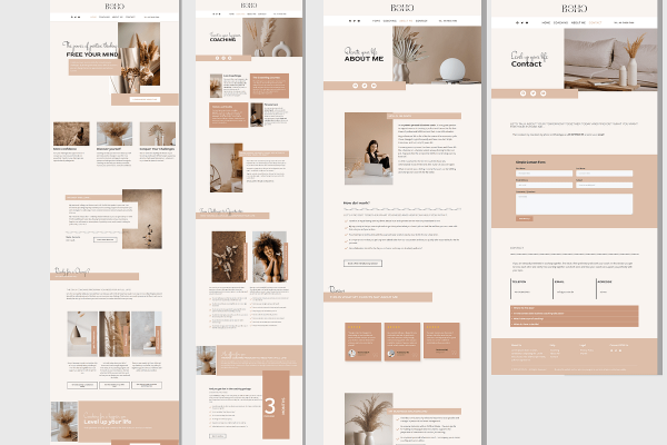 Coach Website Theme