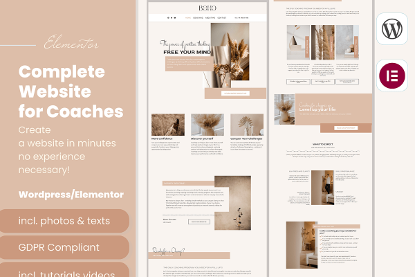 Coach Website Theme