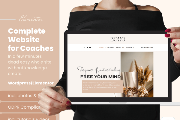 Coach Website Theme